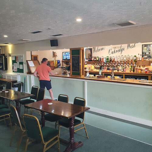 Oakridge West Community Association Social Club Basingstoke, bar area